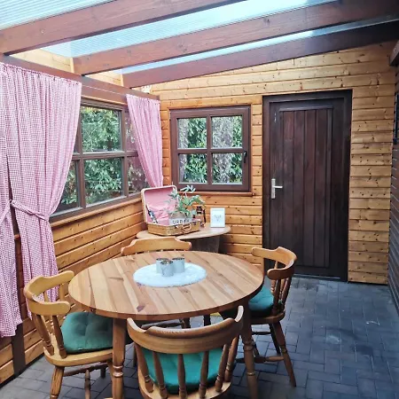 Kranich-Holzferienhaus 'Kleine Auszeit' Rehden Exterior foto