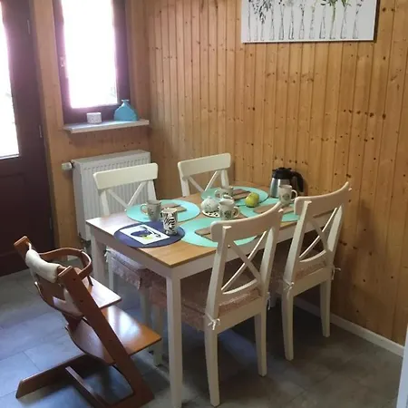Kranich-Holzferienhaus 'Kleine Auszeit' Rehden Exterior foto