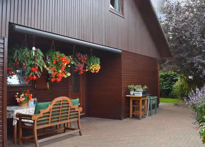 Kranich-Holzferienhaus \'Kleine Auszeit\'