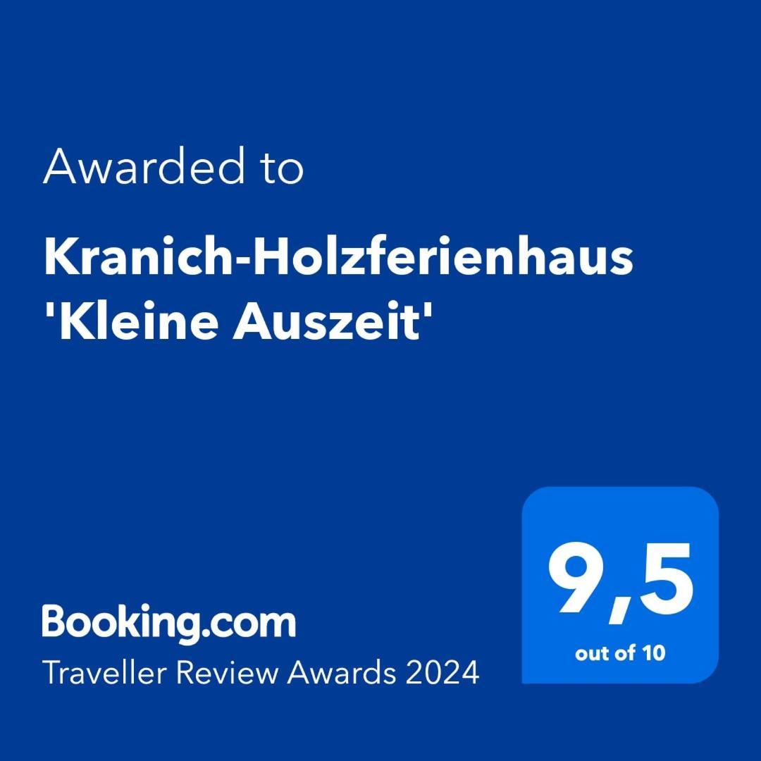 Kranich-holzferienhaus 'kleine Auszeit' Ferienhaus